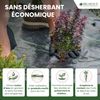 Toile de Paillage 500m2 - 10 rouleaux 50x1m - Epaisseur 130g/m² - 4