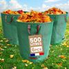 Lot 6 Grands Sacs Pour Déchets Verts 500L - 1
